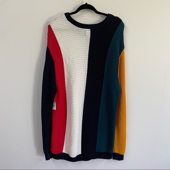 *NEW* PacSun Colorblock Chunky Sweater Dress - Picture 10 of 13
